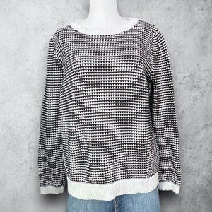 Reiss Sweater Elise Chunky Knit Cotton Pullover Womens Large